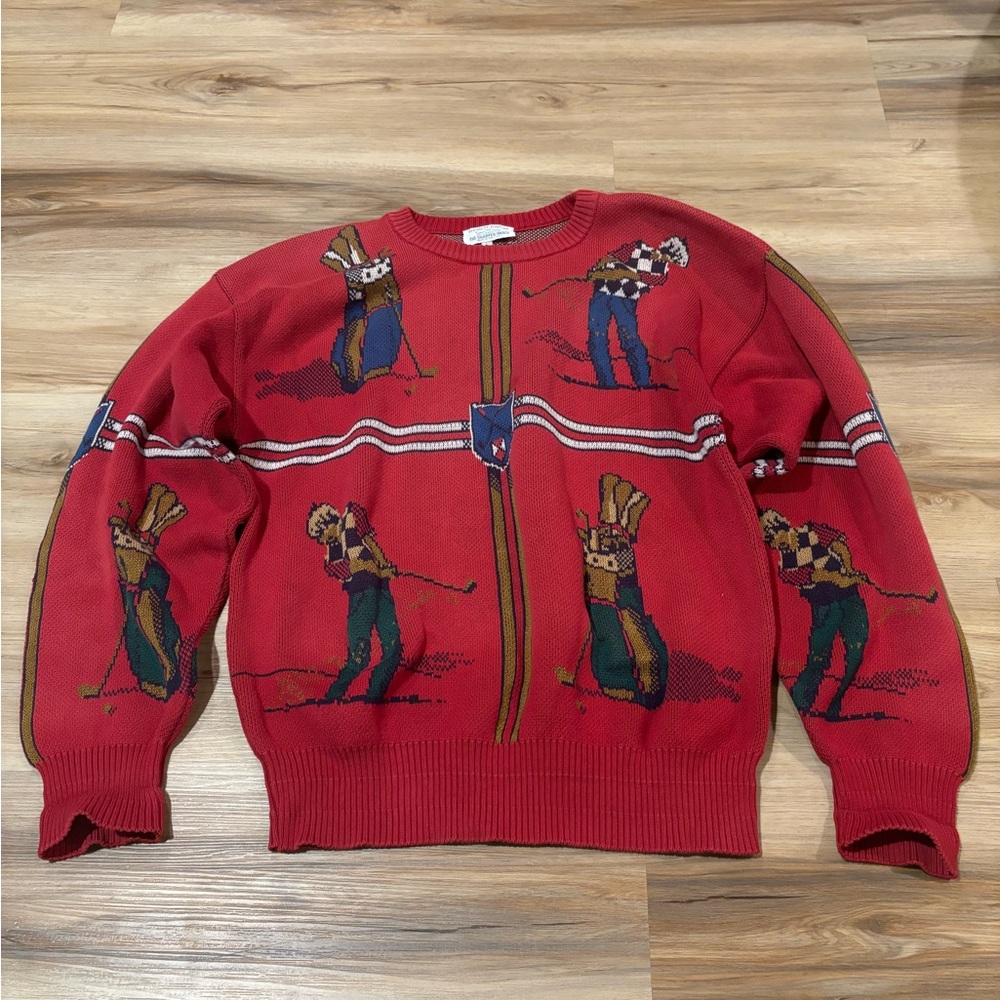 Vintage 90s golf sweater